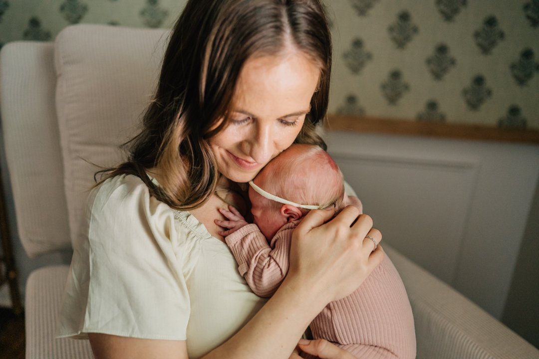 Travelers Rest In Home Newborn Photographer