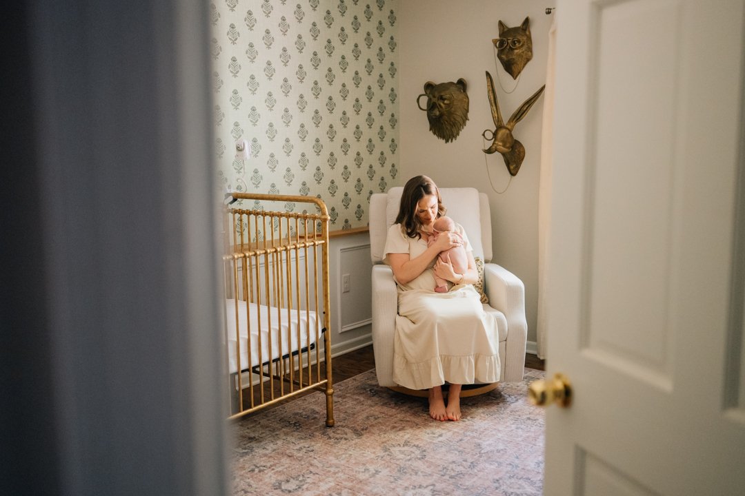 Travelers Rest In Home Newborn Photographer