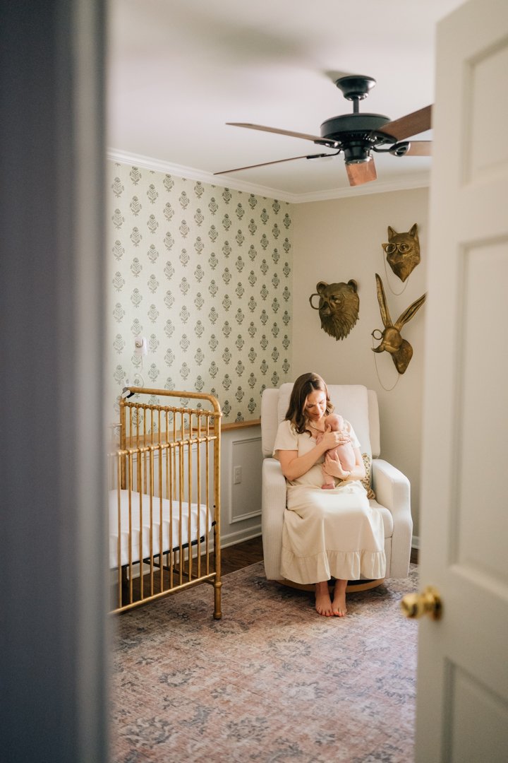 Travelers Rest In Home Newborn Photographer