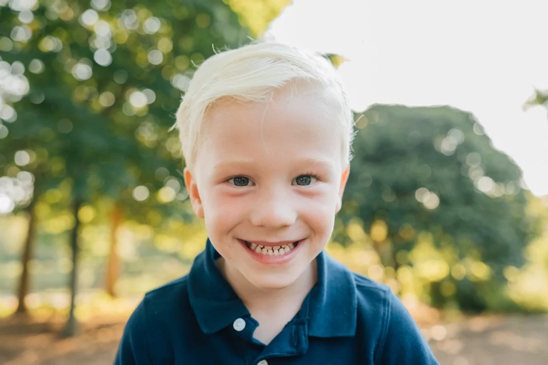 Golden Hour Family Photos at Furman University | Travelers Rest Family Photographers