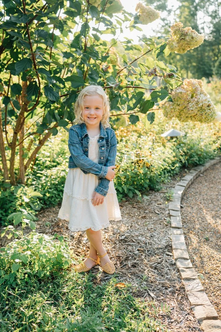 Golden Hour Family Photos at Furman University | Travelers Rest Family Photographers