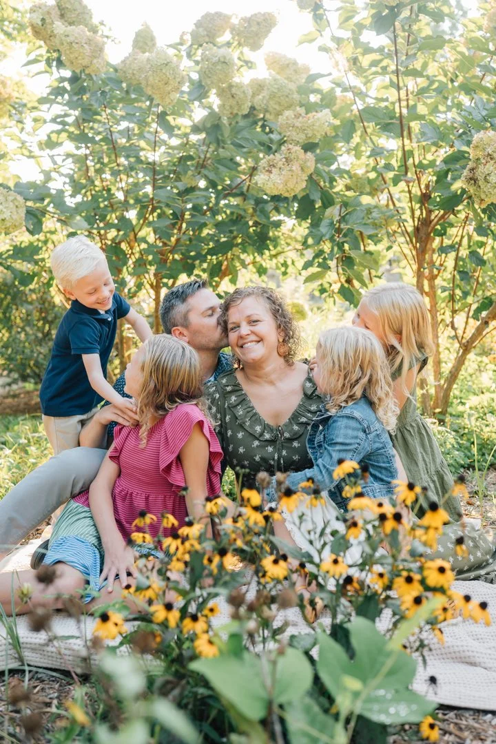 Golden Hour Family Photos at Furman University | Travelers Rest Family Photographers