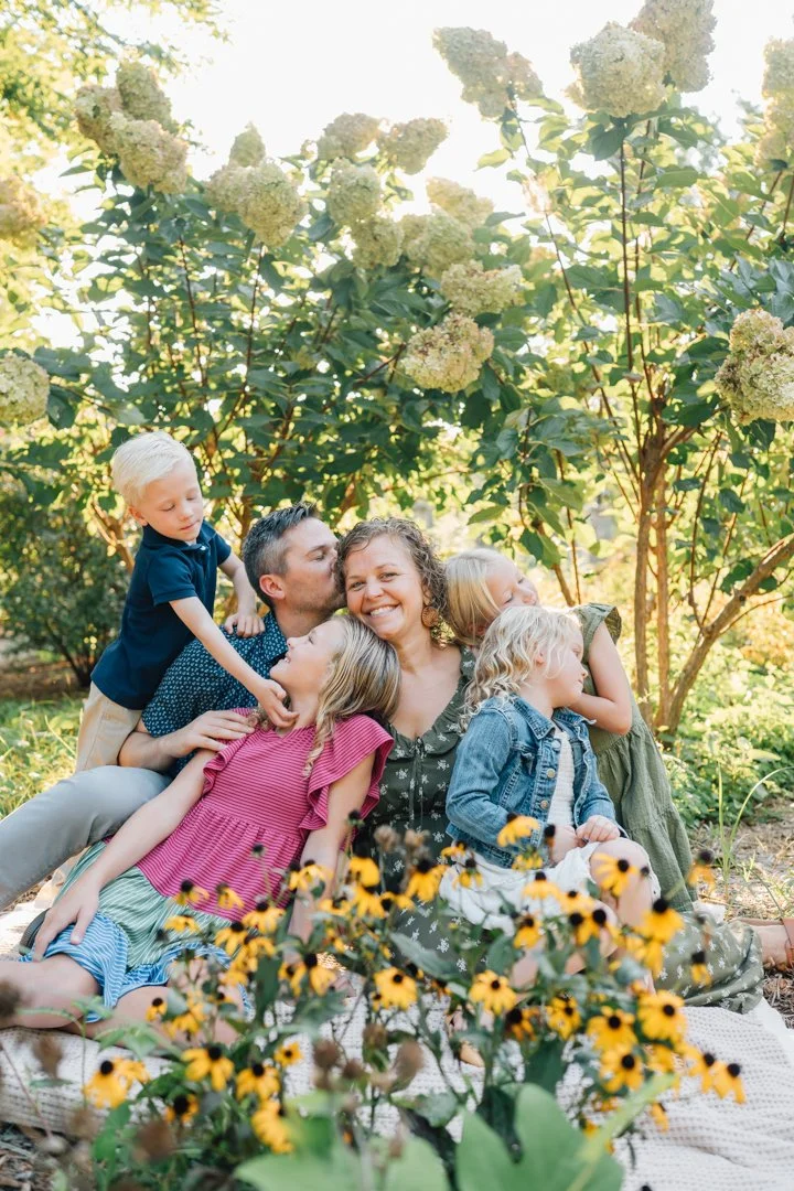 Golden Hour Family Photos at Furman University | Travelers Rest Family Photographers