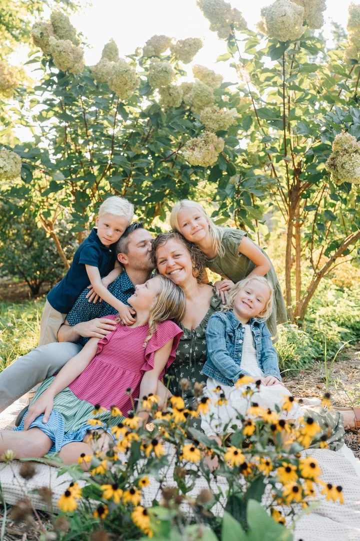 Golden Hour Family Photos at Furman University | Travelers Rest Family Photographers