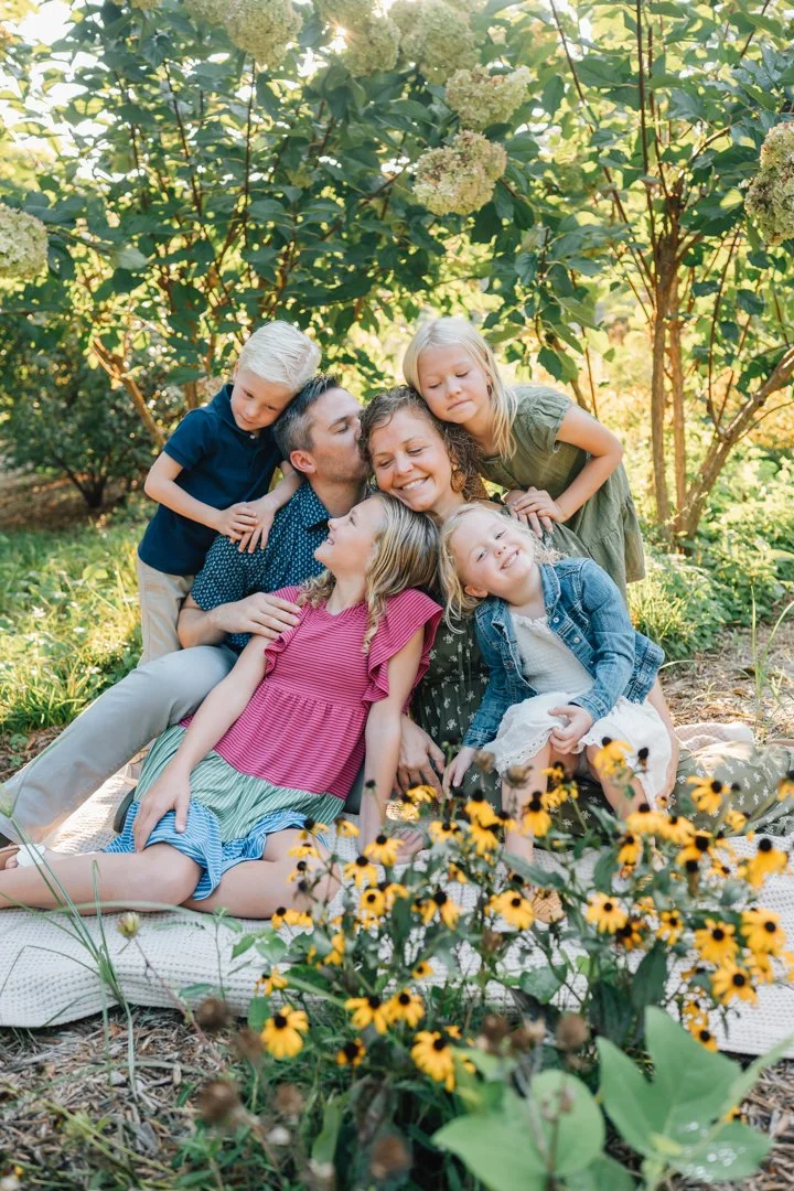 Golden Hour Family Photos at Furman University | Travelers Rest Family Photographers
