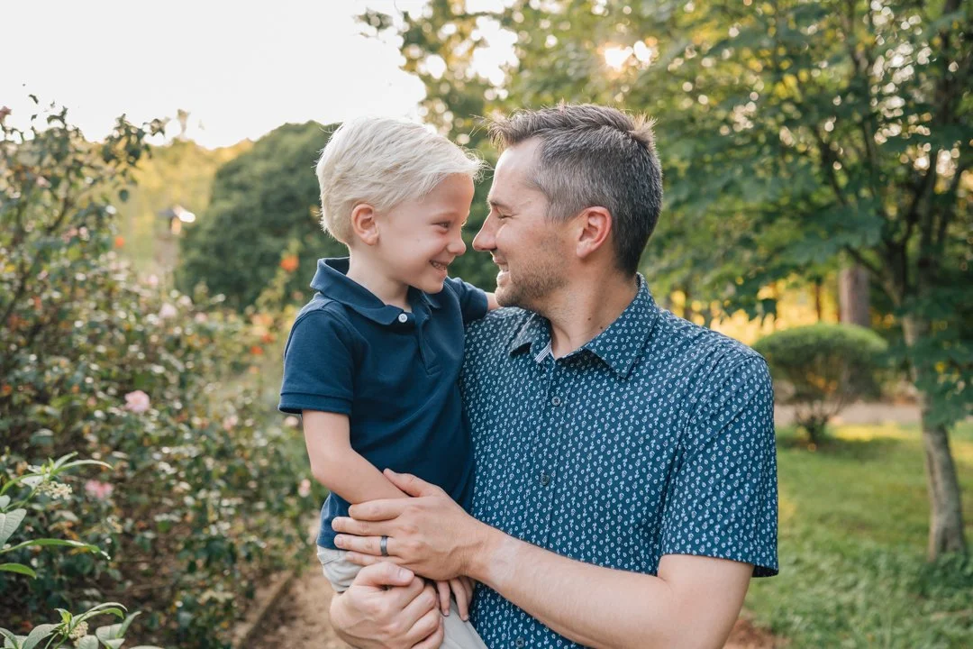 Golden Hour Family Photos at Furman University | Travelers Rest Family Photographers