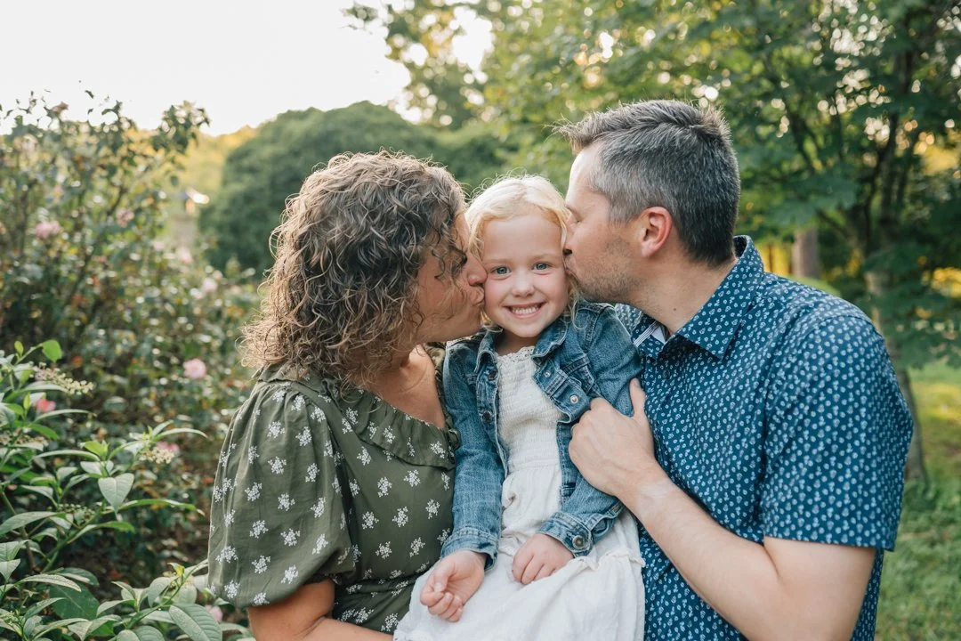 Golden Hour Family Photos at Furman University | Travelers Rest Family Photographers