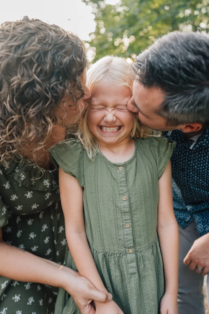 Golden Hour Family Photos at Furman University | Travelers Rest Family Photographers