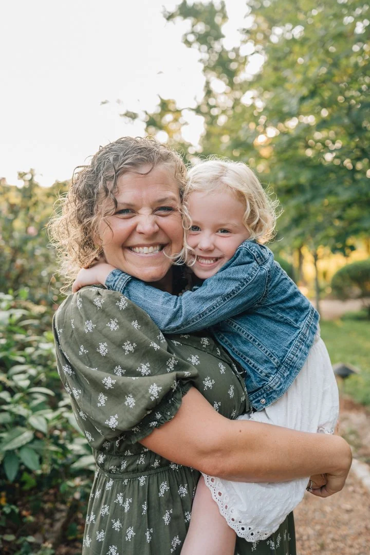 Golden Hour Family Photos at Furman University | Travelers Rest Family Photographers