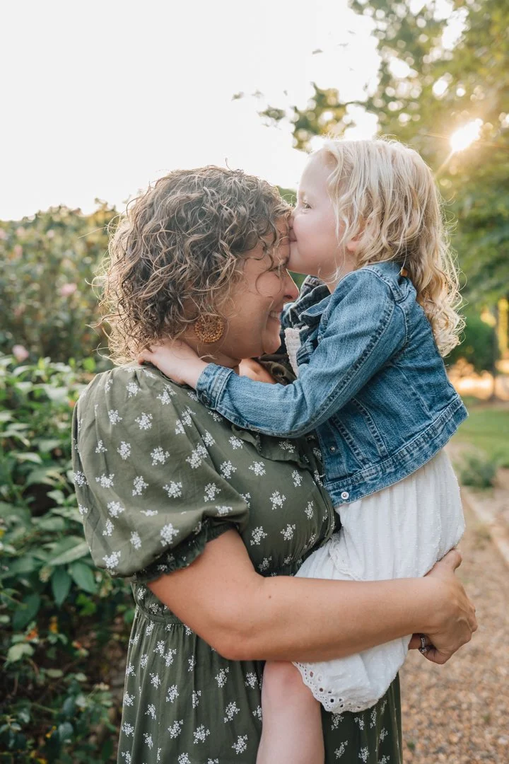 Golden Hour Family Photos at Furman University | Travelers Rest Family Photographers