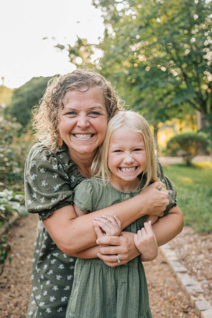 Golden Hour Family Photos at Furman University | Travelers Rest Family Photographers