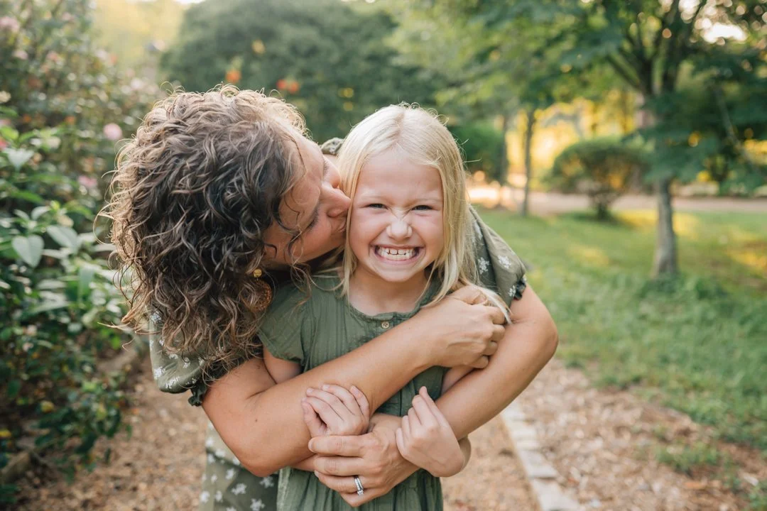 Golden Hour Family Photos at Furman University | Travelers Rest Family Photographers