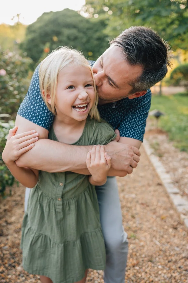 Golden Hour Family Photos at Furman University | Travelers Rest Family Photographers