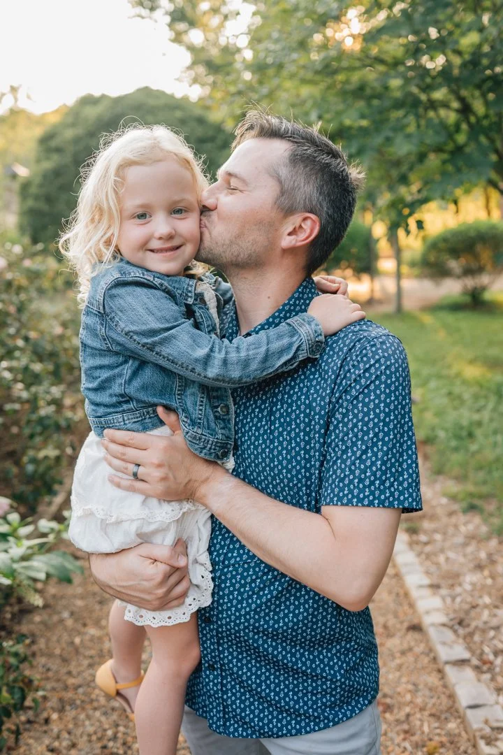 Golden Hour Family Photos at Furman University | Travelers Rest Family Photographers