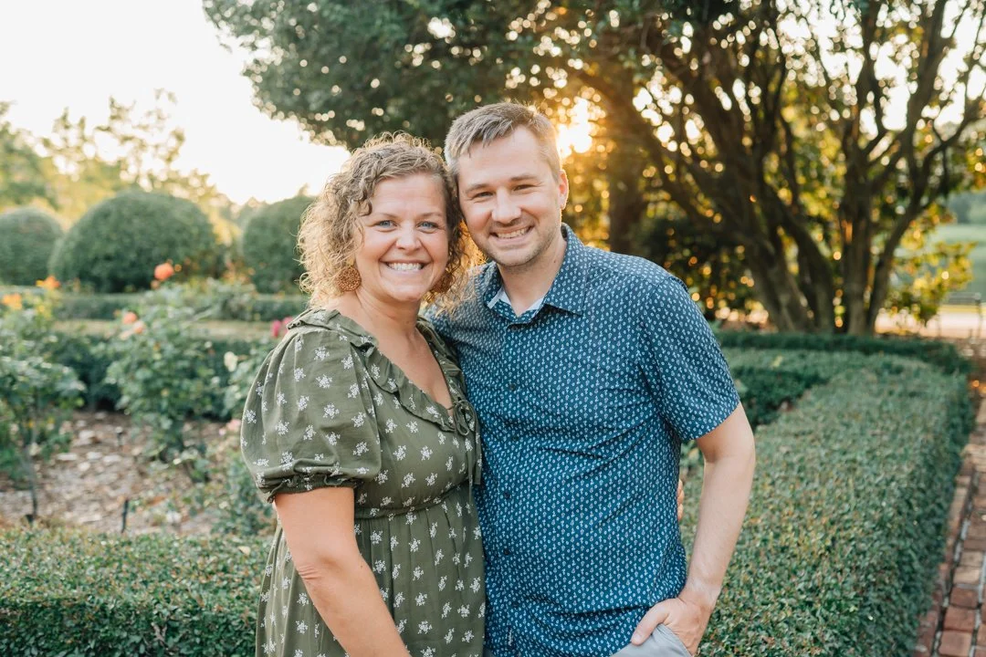 Golden Hour Family Photos at Furman University | Travelers Rest Family Photographers