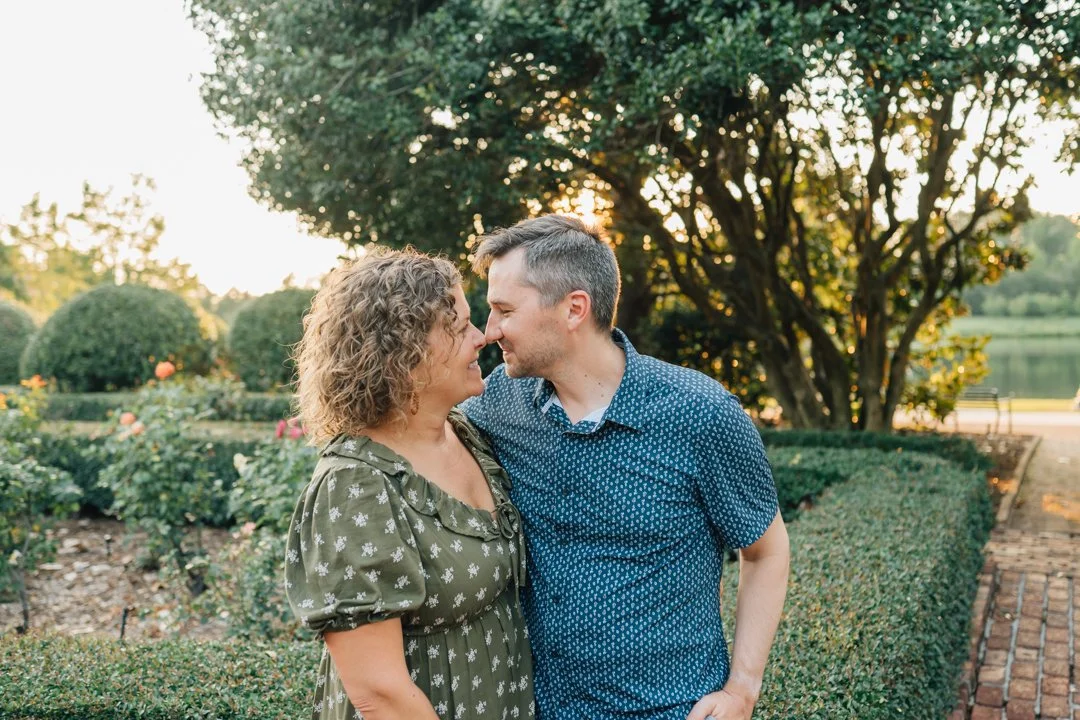 Golden Hour Family Photos at Furman University | Travelers Rest Family Photographers