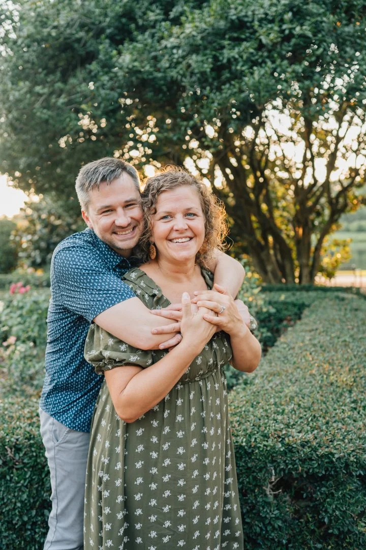 Golden Hour Family Photos at Furman University | Travelers Rest Family Photographers