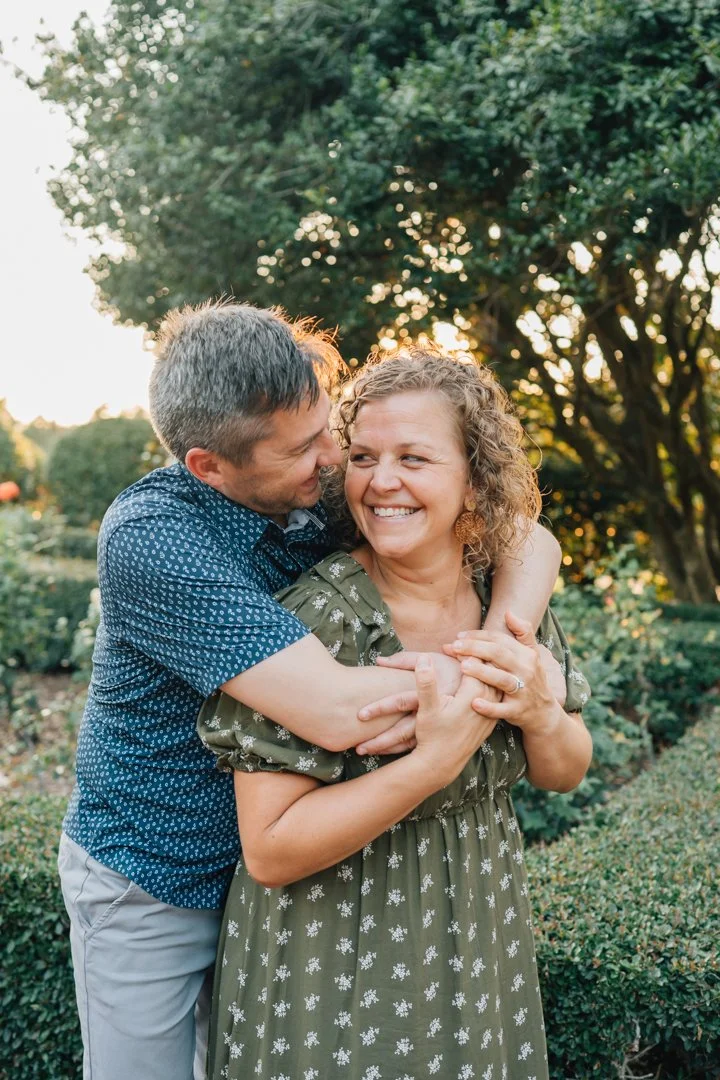 Golden Hour Family Photos at Furman University | Travelers Rest Family Photographers