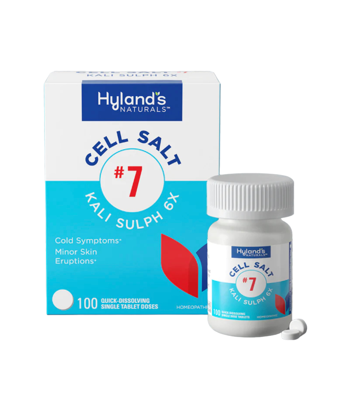 #7 KALI SULPHURICUM  6X-100 TABS