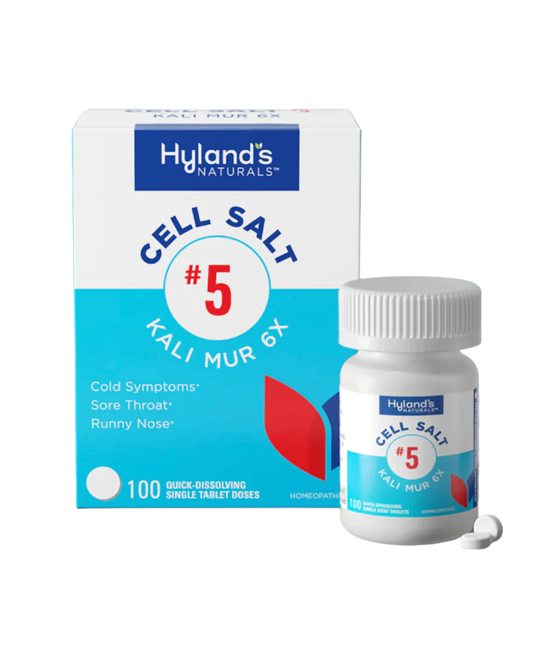 #5 KALI MURIATICUM  6X-100 TABS