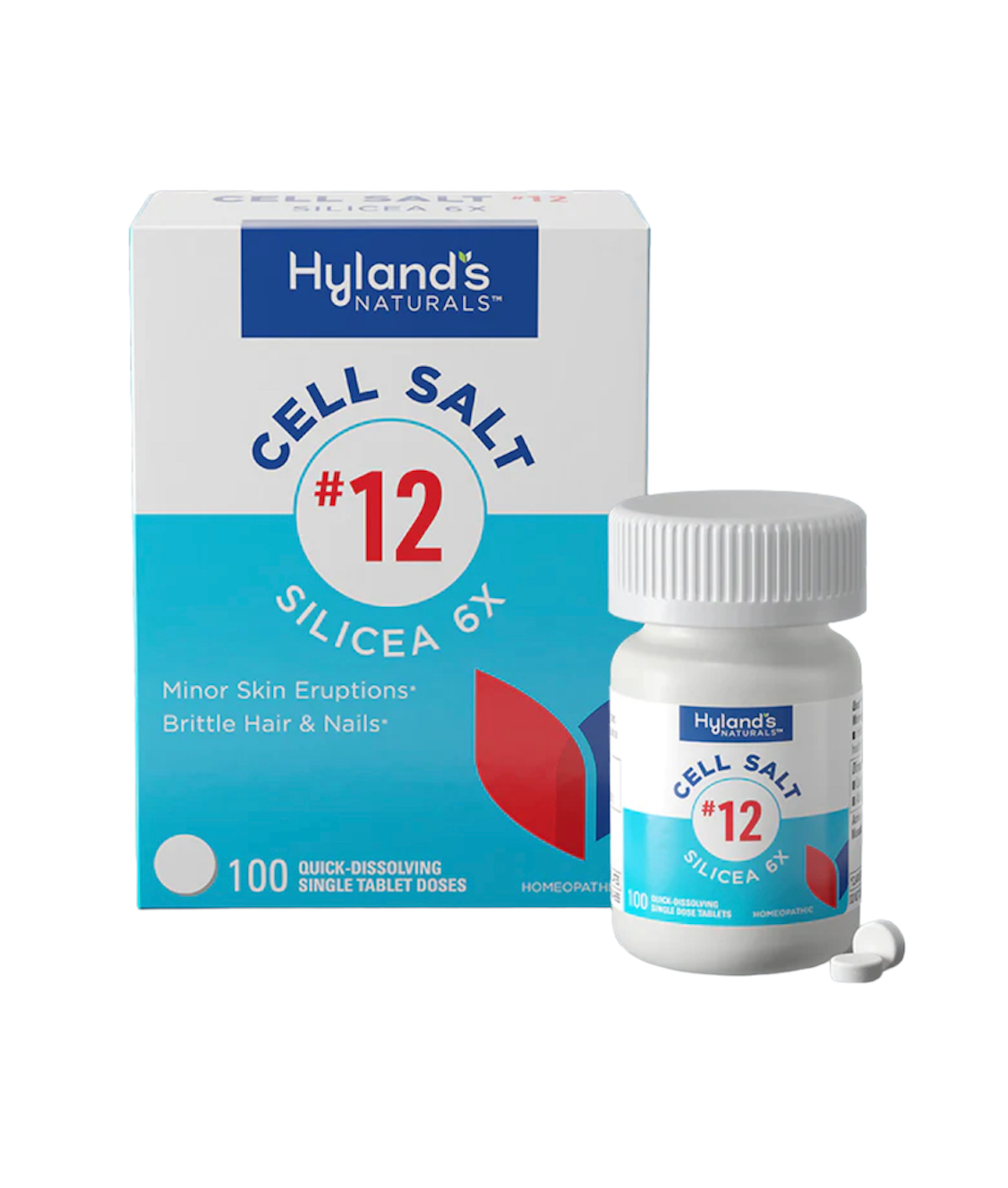 #12 SILICEA  SALTS 6X-100 TABS