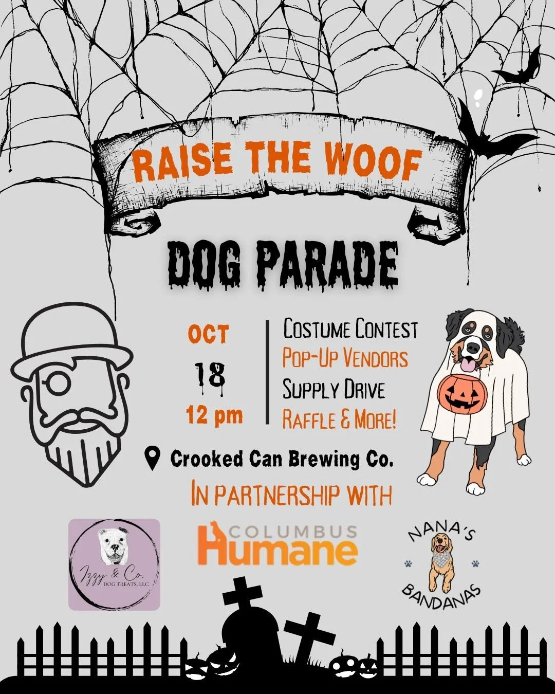 Pet Parade at Crooked Can Brewing
