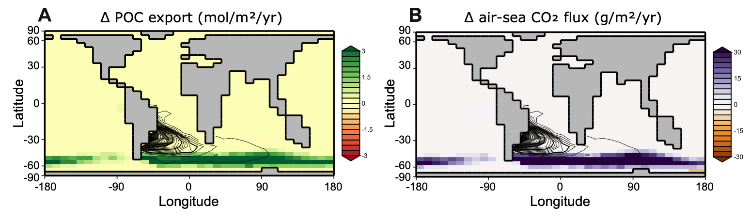 Andean volcanism, ocean fertilization, marine ecosystem turnover, and global cooling in the Late Miocene