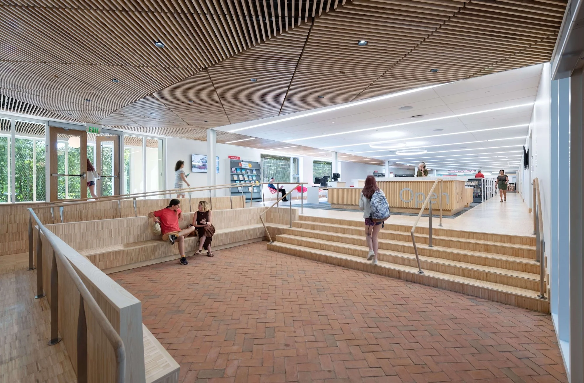 Maplewood Library interior