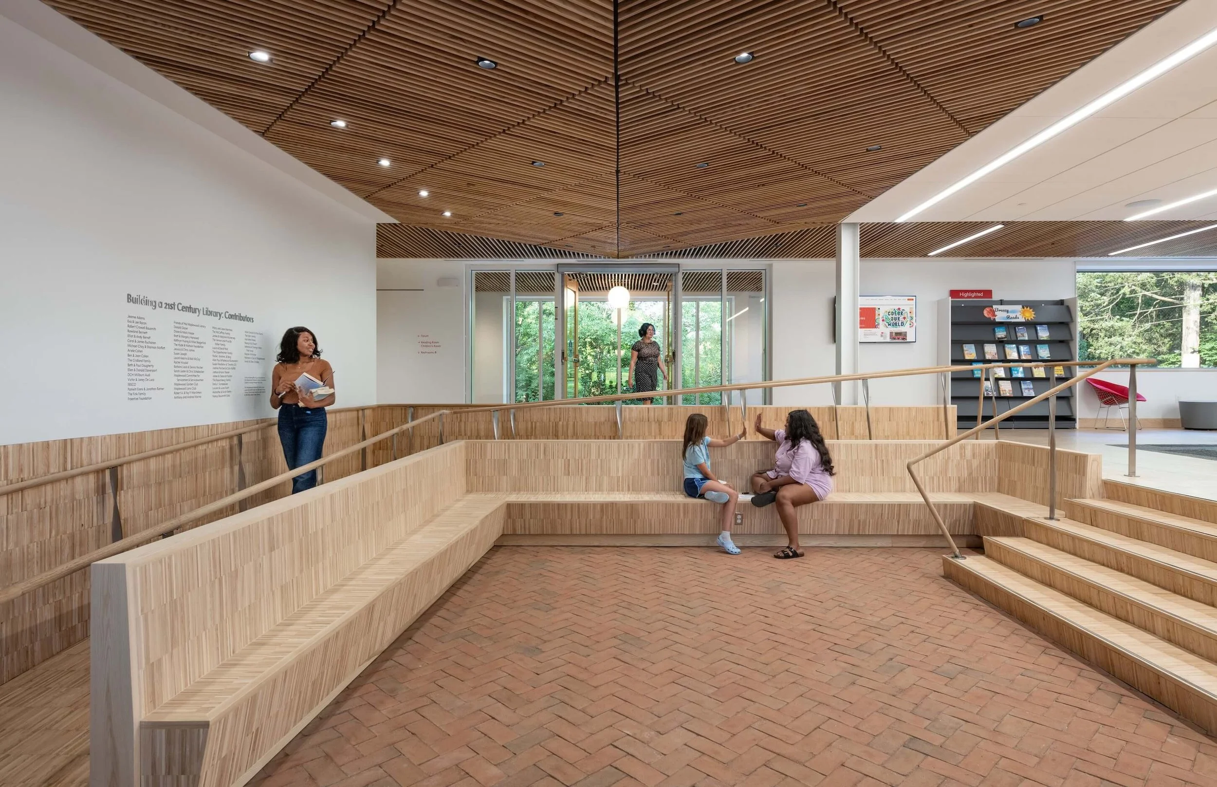 Maplewood Library reading