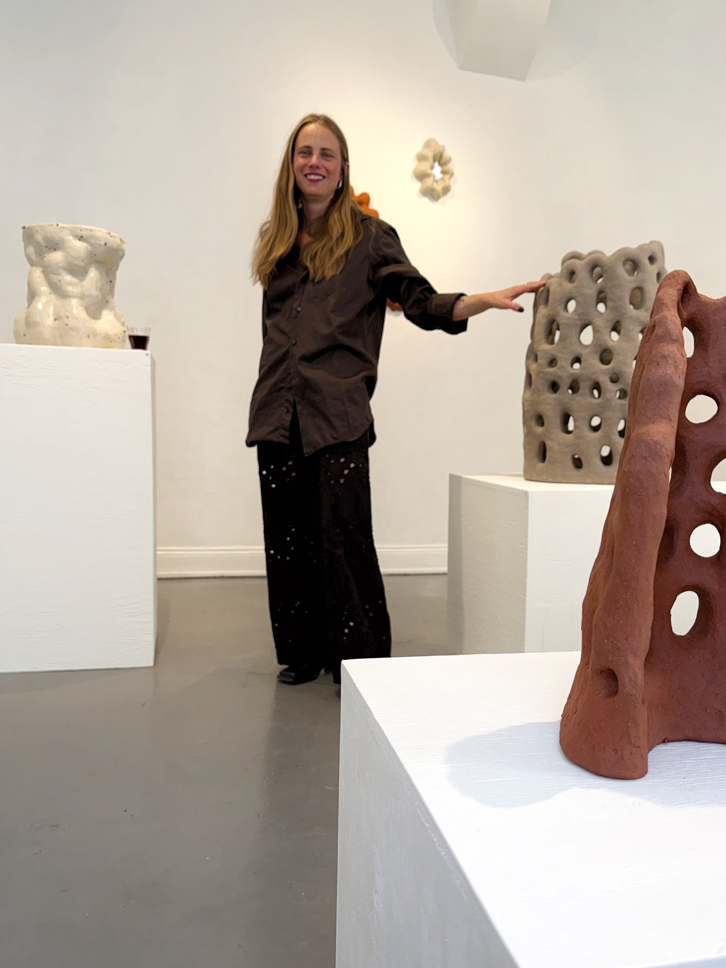 May flew by in a second!

First of all thank you so much to @kaolinstockholm for giving me the opportunity to show my ceramics in your beautiful gallery. A huge THANK YOU also to everyone who came by. Your kind words, all the sweet comments you left 
