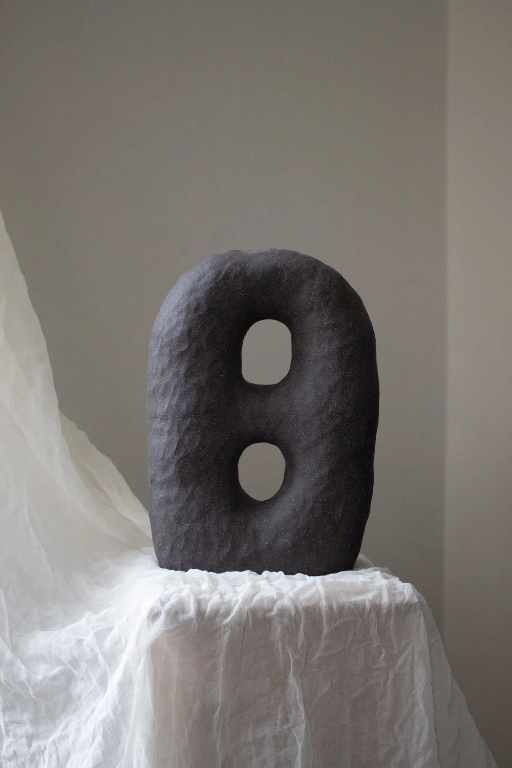 Handmade Sculpture Bone White