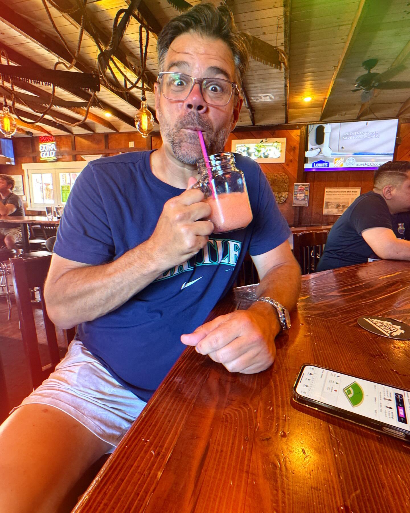 It&rsquo;s definitely a slushy day! 🥵 we have our John Daly and a new Orange Mango on right now 🌞