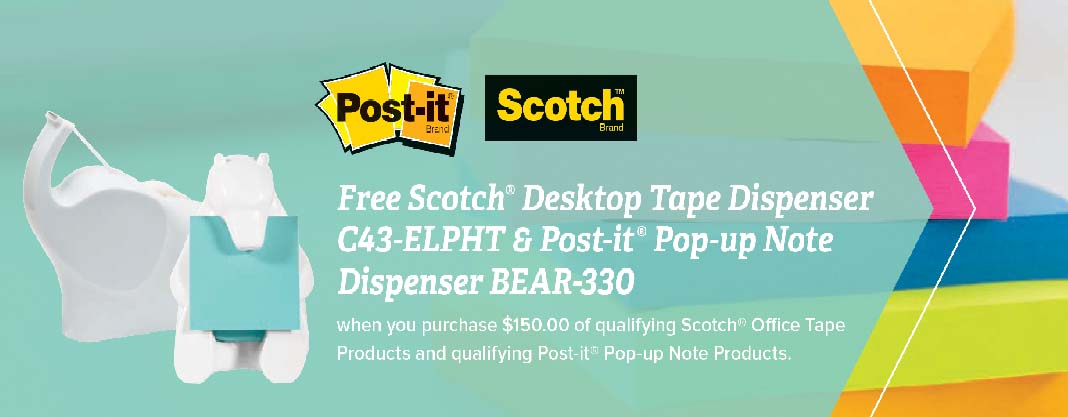 Free Scotch Desktop Tape Dispenser
