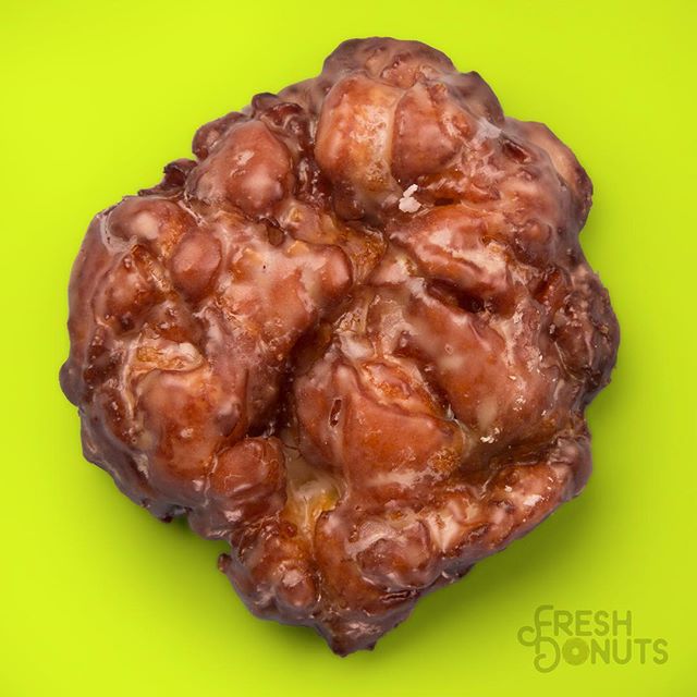 Apple Fritter. Thinks it&rsquo;s better than jelly-filled donuts just because it has warm, fresh apples and the perfect amount of cinnamon and sugar and okay, you know what? Maybe it&rsquo;s right about this.