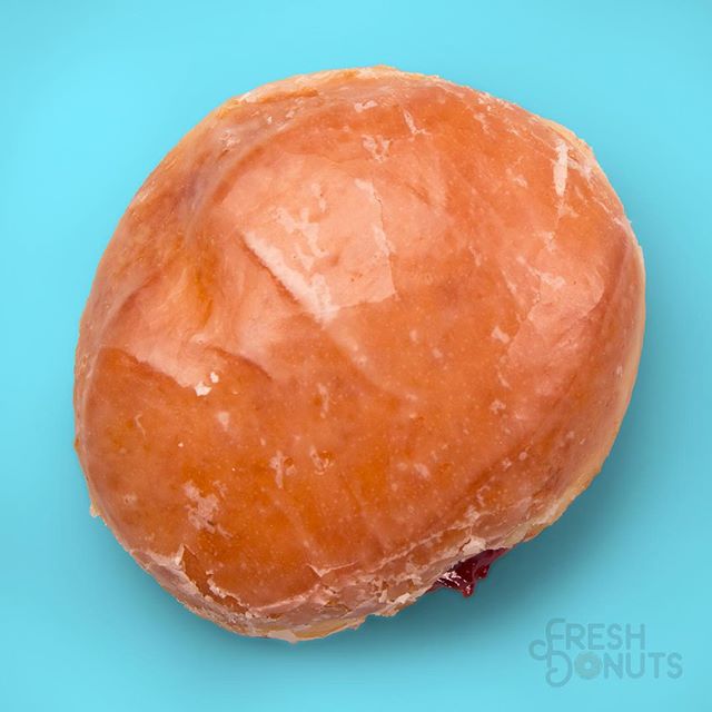 Raspberry Filled Glazed. Some people will tell you filled donuts aren&rsquo;t good. These people would be mistaken.