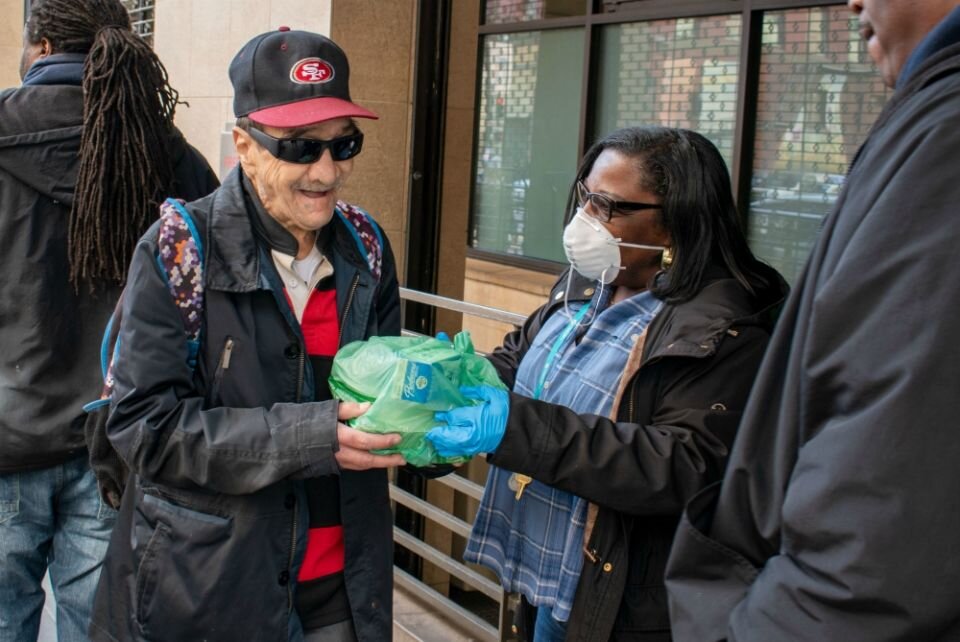 Virus forces Catholic agencies to scale back services for the homeless