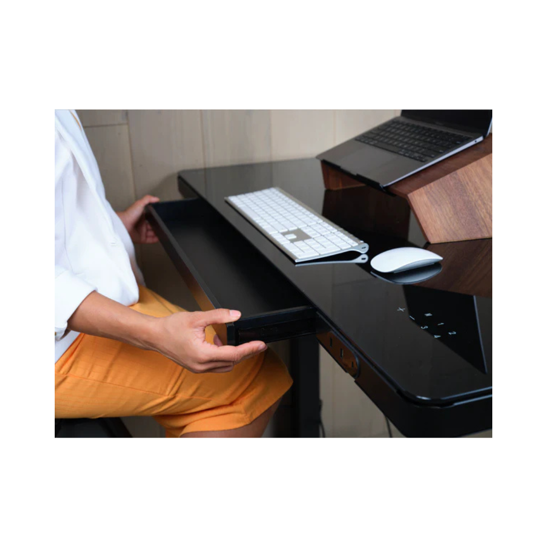 Glass Standing Desk