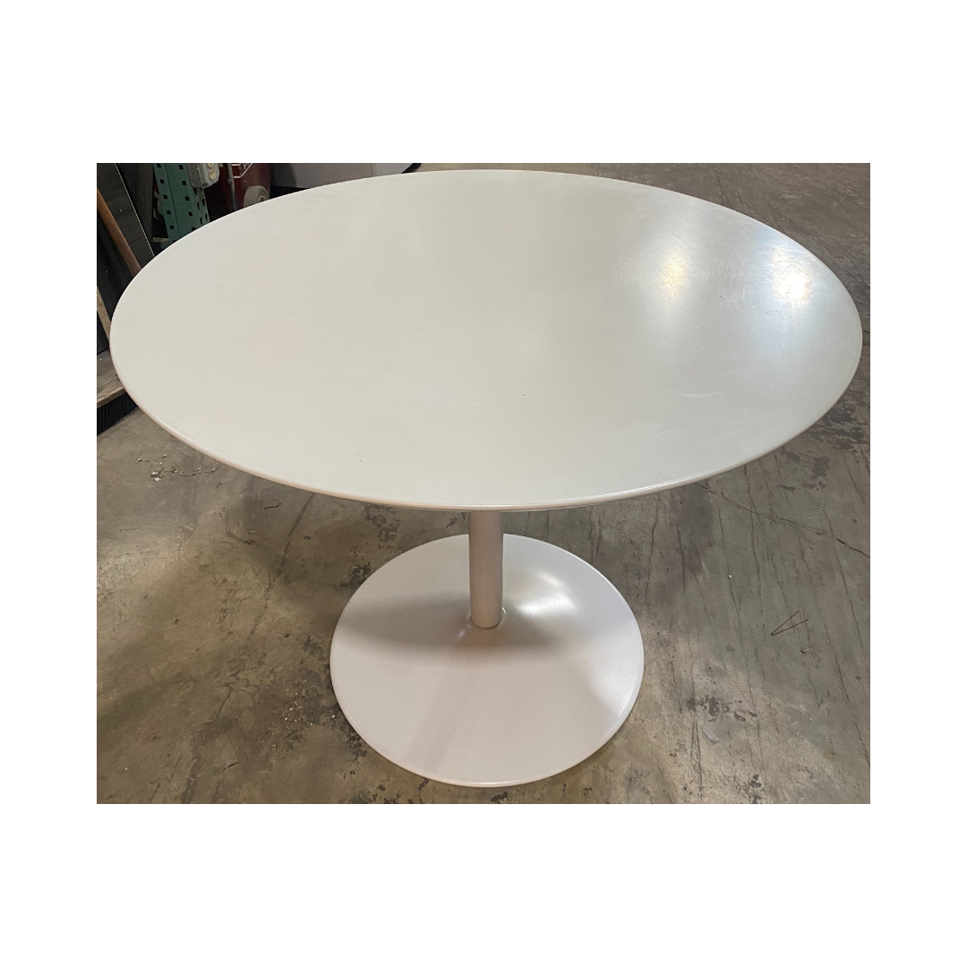 White MCM Dining Table-Raleigh, NC