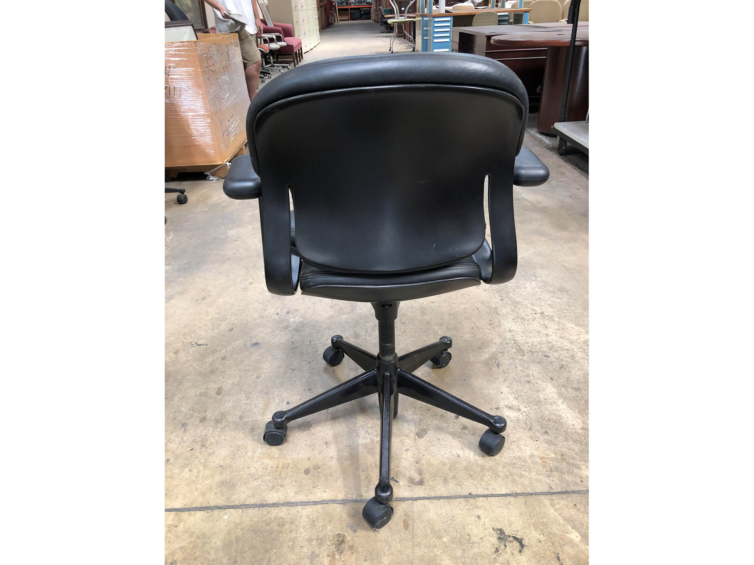 Herman Miller Leather Equa Chairs — Dynamic Office Services