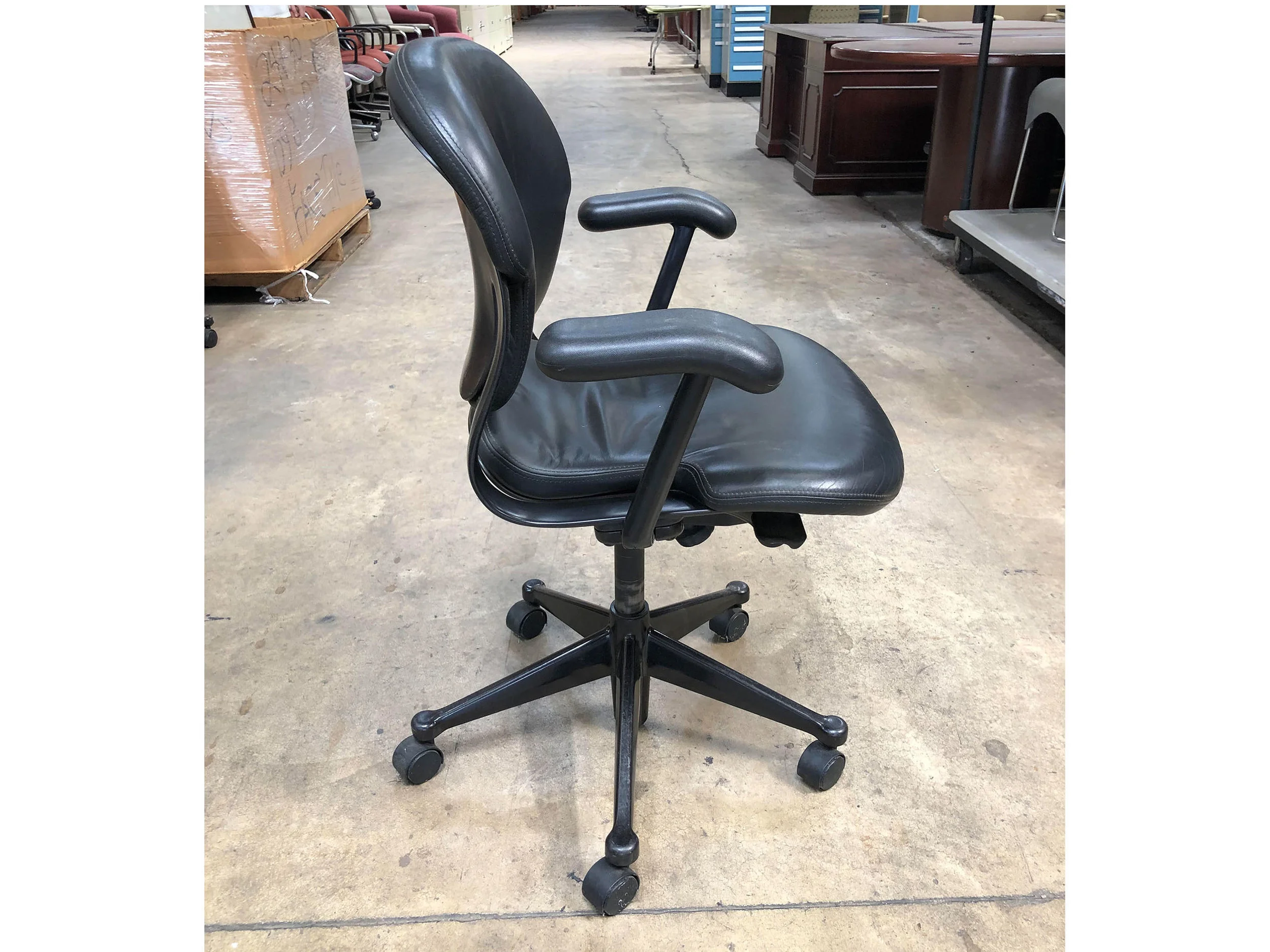 Herman Miller Leather Equa Chairs — Dynamic Office Services