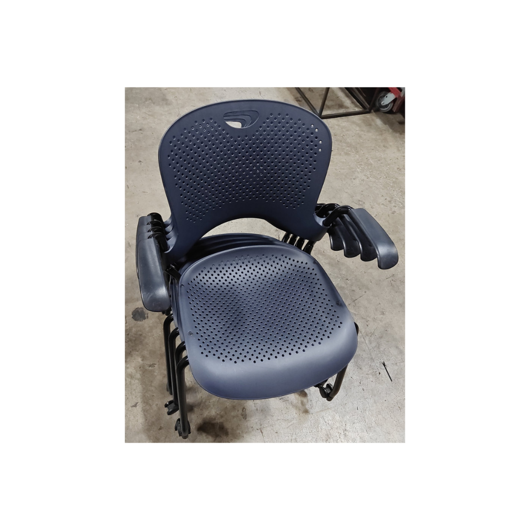 Herman Miller Caper Stack Chair with Arms | Raleigh, NC