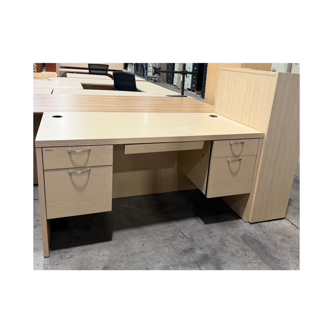 HON Double Pedestal Desk | Dynamic Office Services | Raleigh, NC