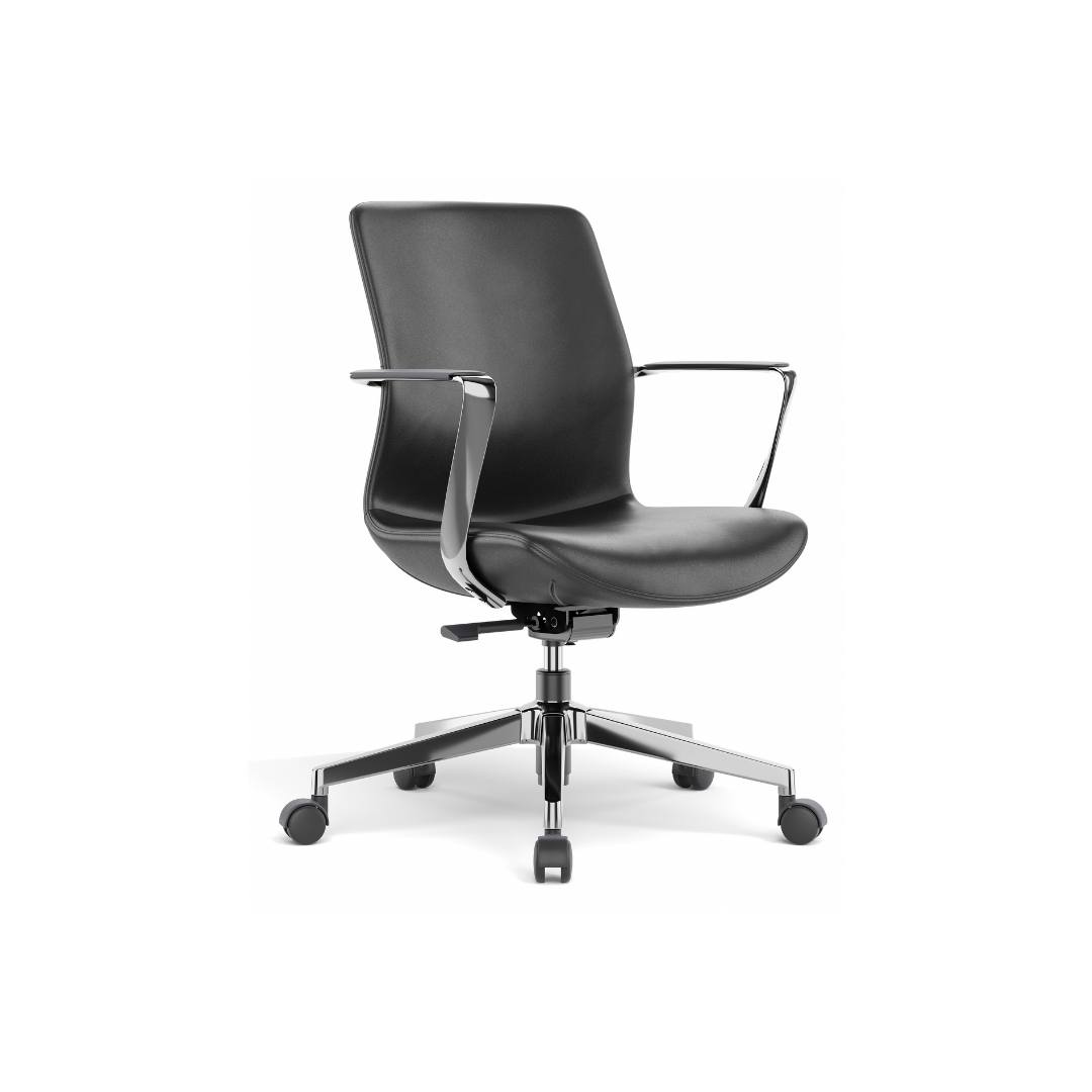 Borzoi modern black office chair available in Morrisville NC