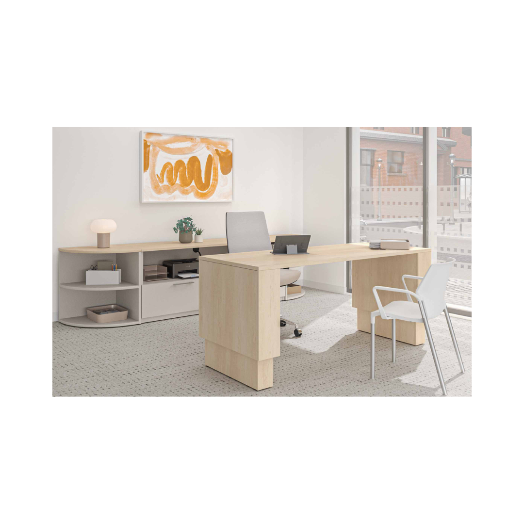 Height Adjustable Desk- Groupe Lacasse Concept 400E Ergonomic Office Solution