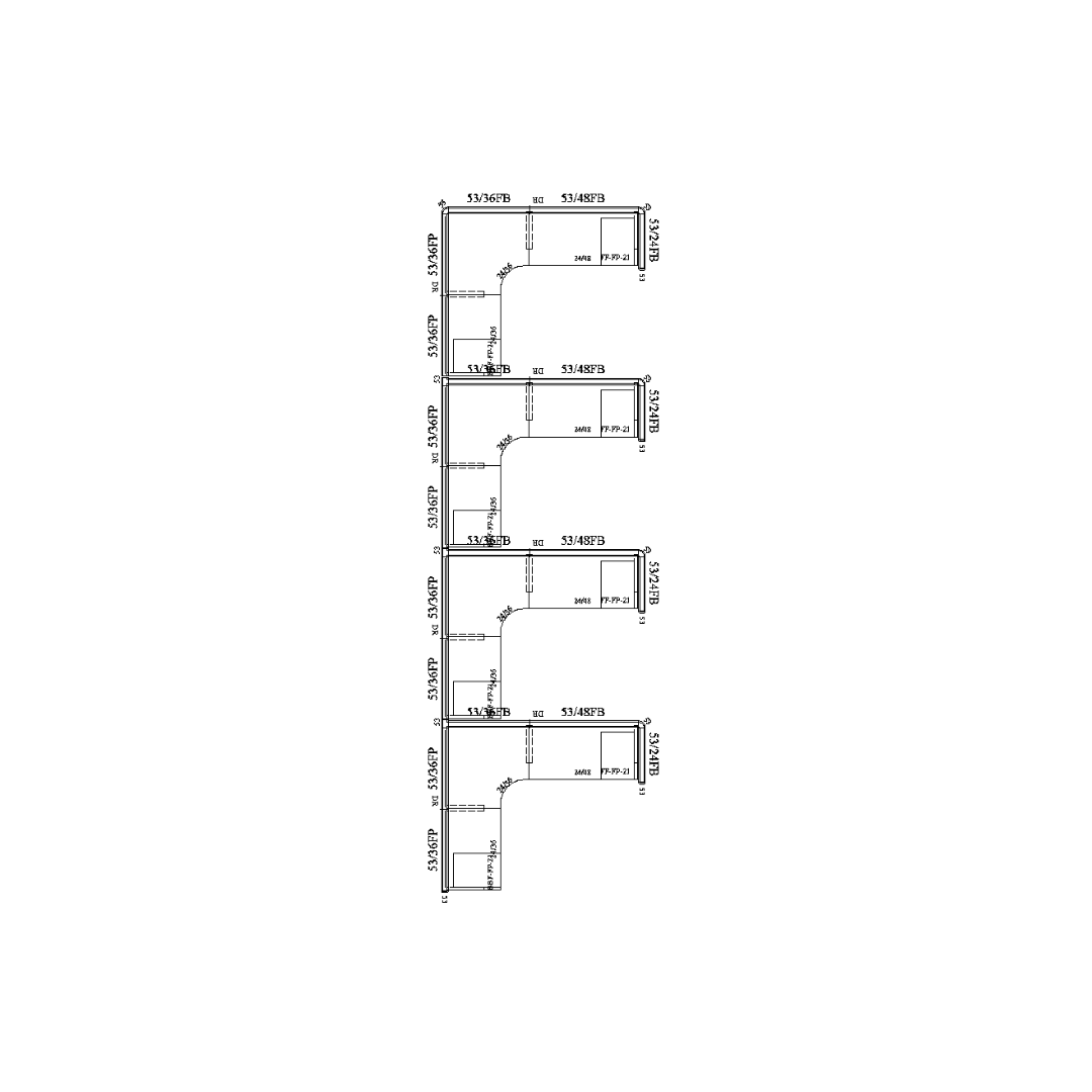 6 x 7 Cubicle Layouts | Raleigh, NC