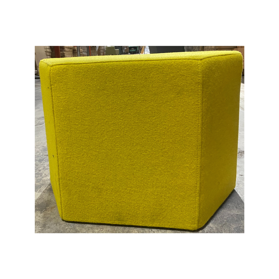 Modern Yellow Ottoman for Sale in Morrisville, NC