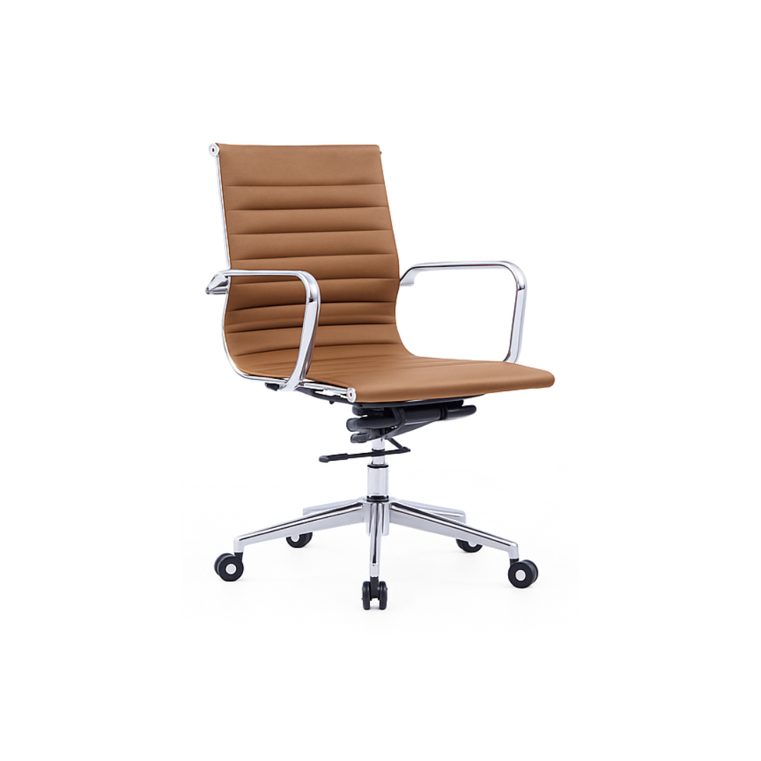 Eames style meeting chair with removable cover