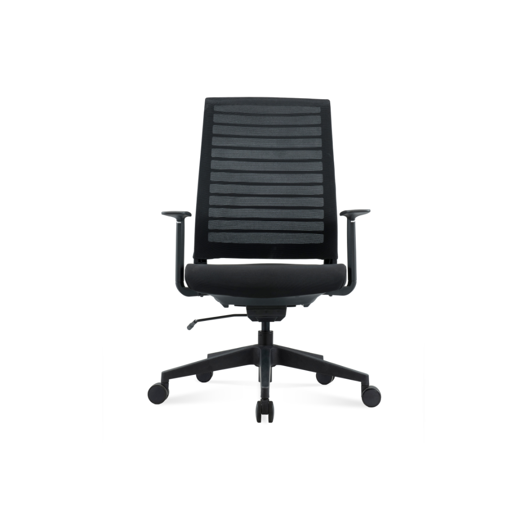 Comfortable office chair with lumbar support