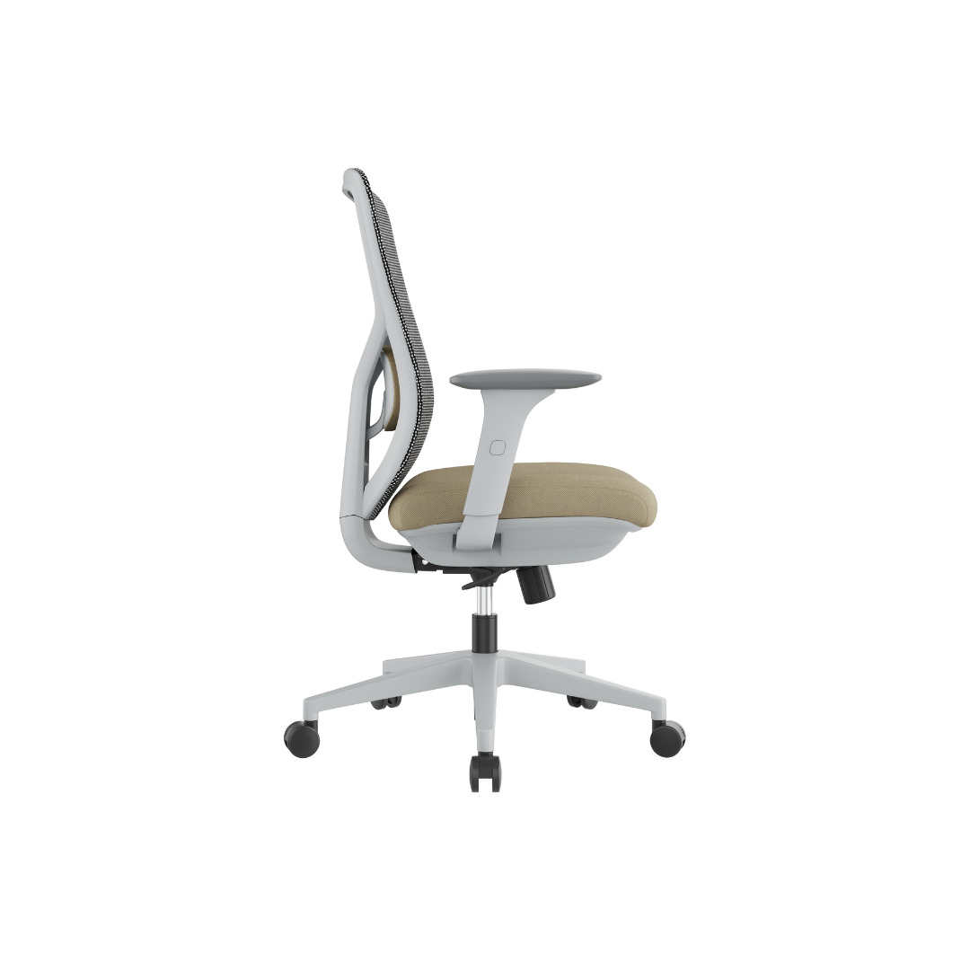 Contemporary adjustable task chair with breathable mesh back for office seating | Dynamic Office Seating