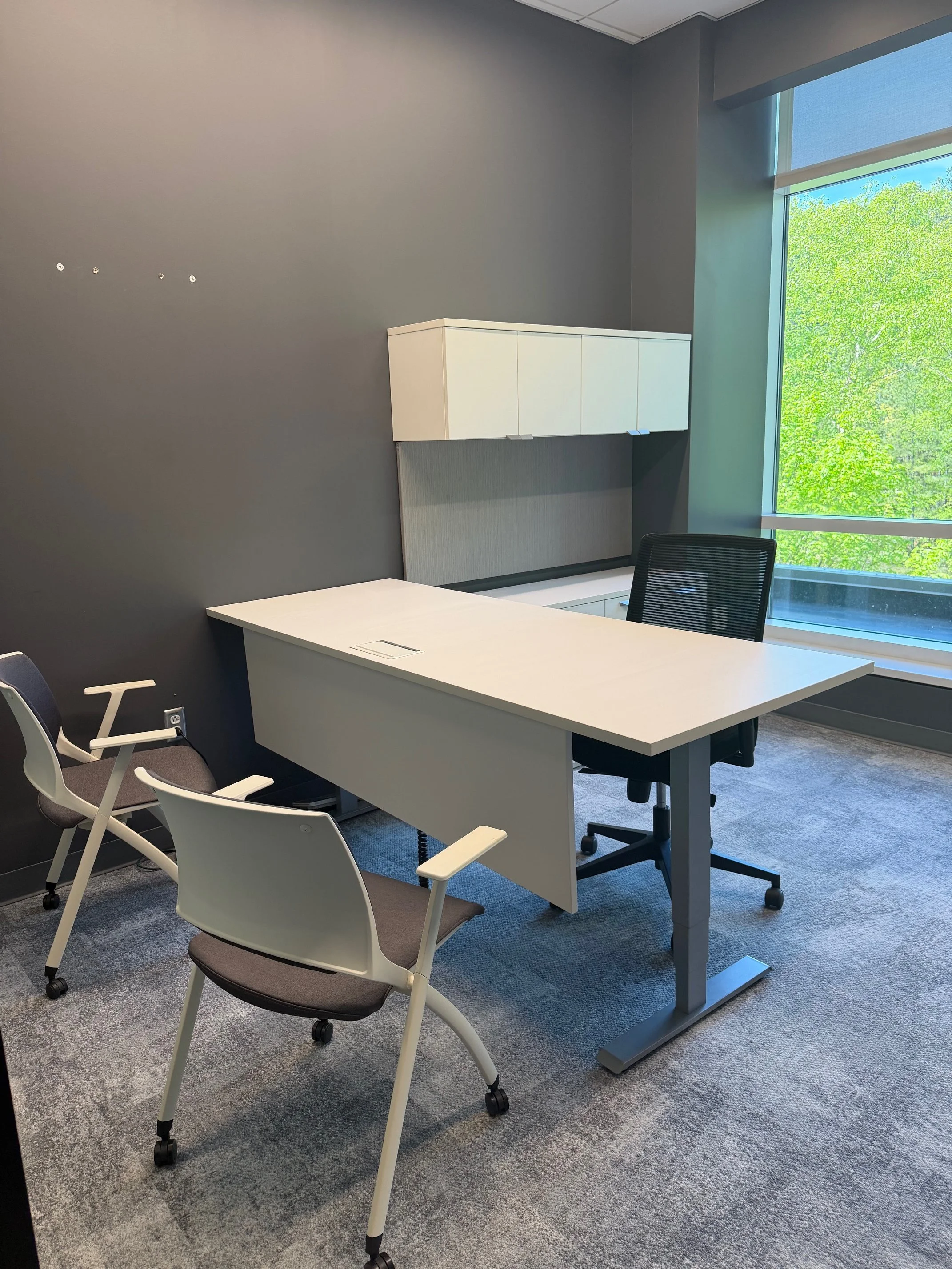 Friant L-Shaped Executive Office Suite for Sale in Raleigh, NC